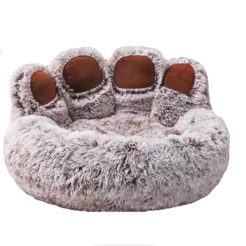 Cozy Cloud Fluffy Dog Bed – Winter Warm Haven for Pets