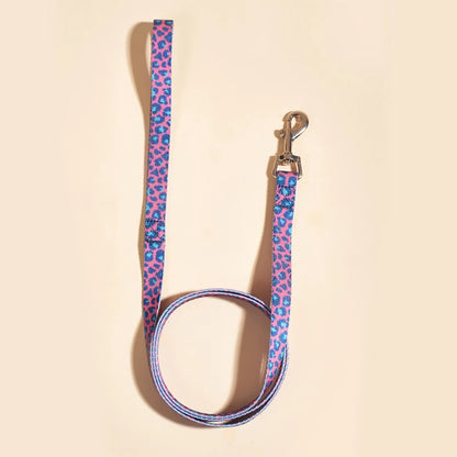 SilkPrint Comfort Leash – Vibrant Nylon Lead for Stylish Walk