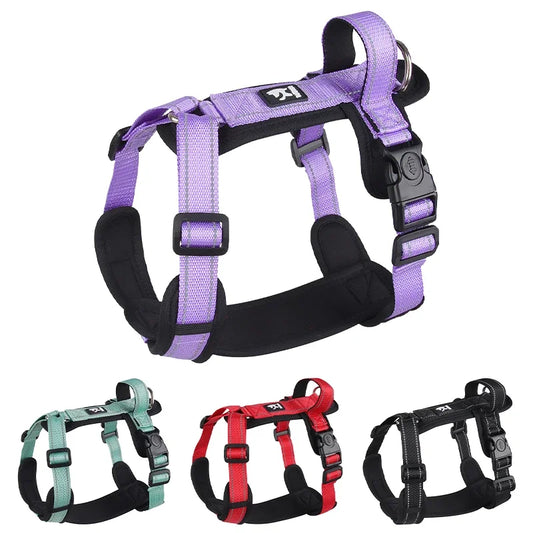 Reflective Dog Harness with Handle – Easy Control for Every Adventure