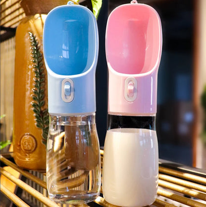 Pet Water Bottle Feeder Bowl for Dog Cat