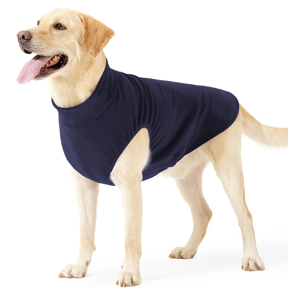 Cozy Fleece Dog Sweater Pajamas - Ultimate Winter Warmth for Medium to Large Dogs
