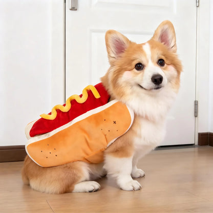 Spooktacular Pet Transformation Costume – Festive Fleece Halloween Apparel for Dogs & Cats