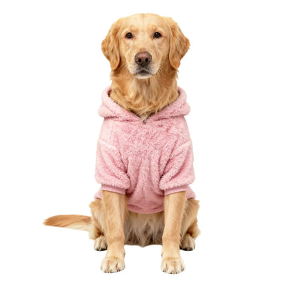 ArcticPaws Fleece Hoodie - Ultimate Warmth for Medium to Large Dogs