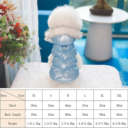 Ultimate Winter Dog Hoodie - Waterproof & Windproof Coat with Fur Trim