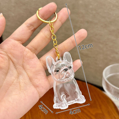 ForeverBond Custom Fur Keepsake Keychain – Cherished Pet Memory Pendant