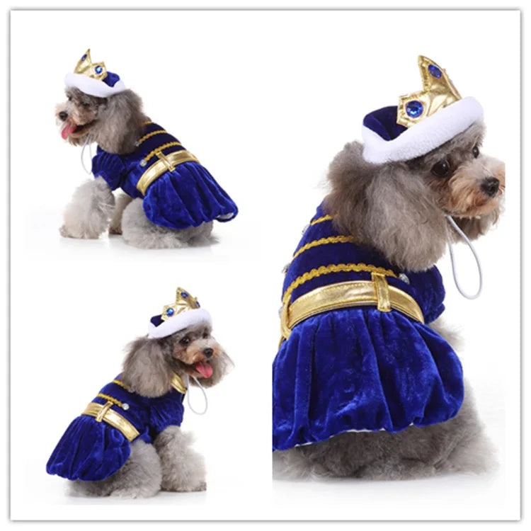 Festive Costume Set – Charming Holiday Cosplay Apparel for Dogs & Cats for Halloween, Christmas and more