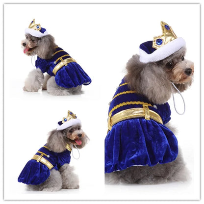 Festive Costume Set – Charming Holiday Cosplay Apparel for Dogs & Cats for Halloween, Christmas and more