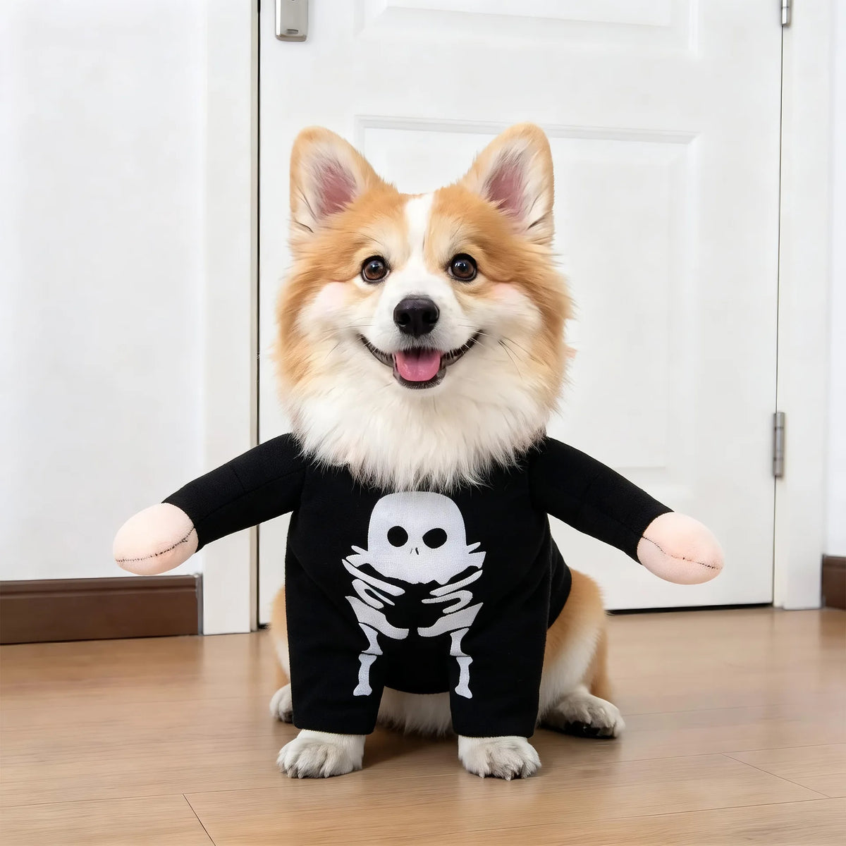 Spooktacular Pet Transformation Costume – Festive Fleece Halloween Apparel for Dogs & Cats