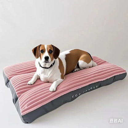 CozyCord Corduroy Dog Sofa – Plush, Detachable, and Easy-to-Clean Pet Bed