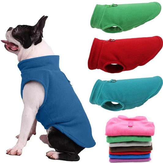 SnugglePaws Fleece Winter T-Shirt - Cozy Apparel for Small Breeds