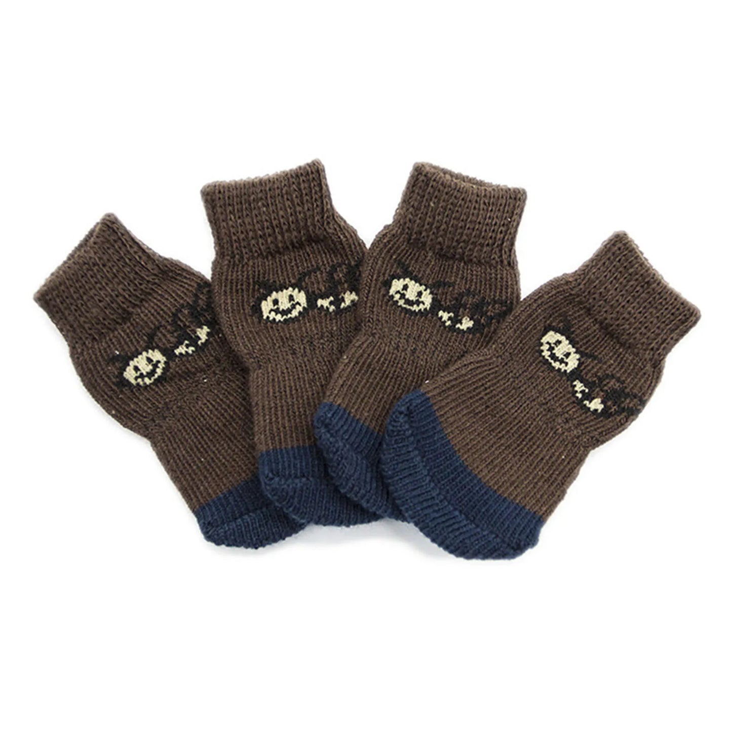 PawGuard Knitted Pet Socks - Cozy Anti-Slip Protection for Winter
