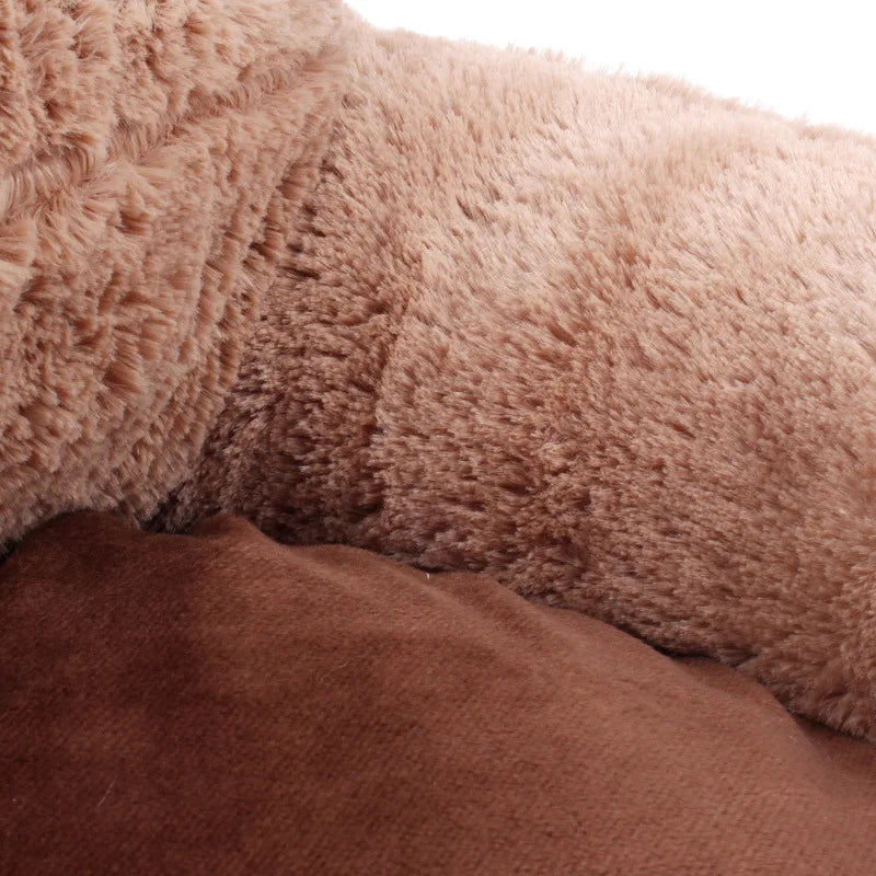Plush Cushion Pet Bed – Breathable Comfort & Support for Dogs & Cats