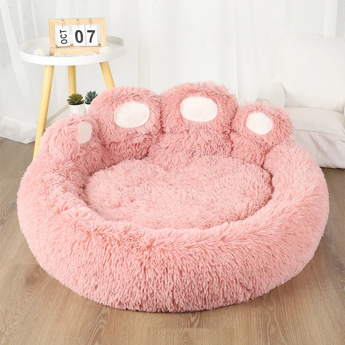 Cozy Cloud Fluffy Dog Bed – Winter Warm Haven for Pets