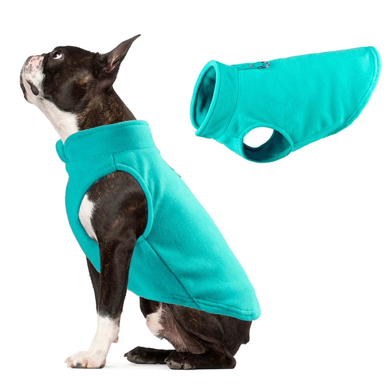 SnugglePaws Fleece Winter T-Shirt - Cozy Apparel for Small Breeds