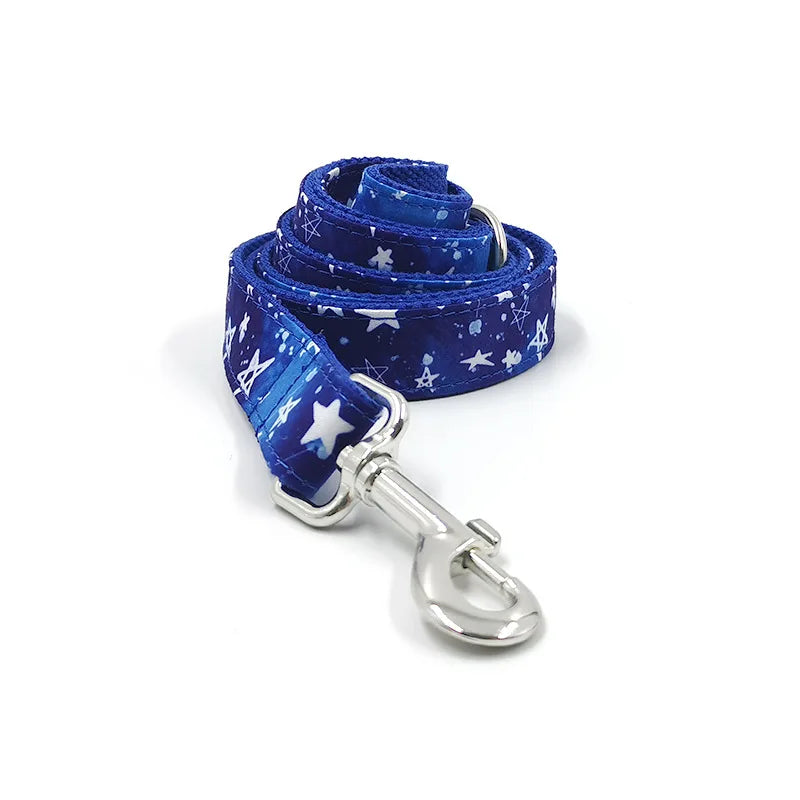 PlaidPaw Personalized Dog Collar & Leash Set – Custom Engraved ID Tag
