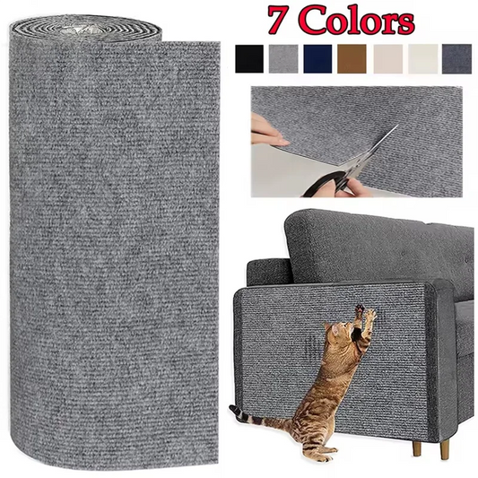 7-Color Cat Scratcher Sofa Protector – Customizable Self-Adhesive Scratch Mat