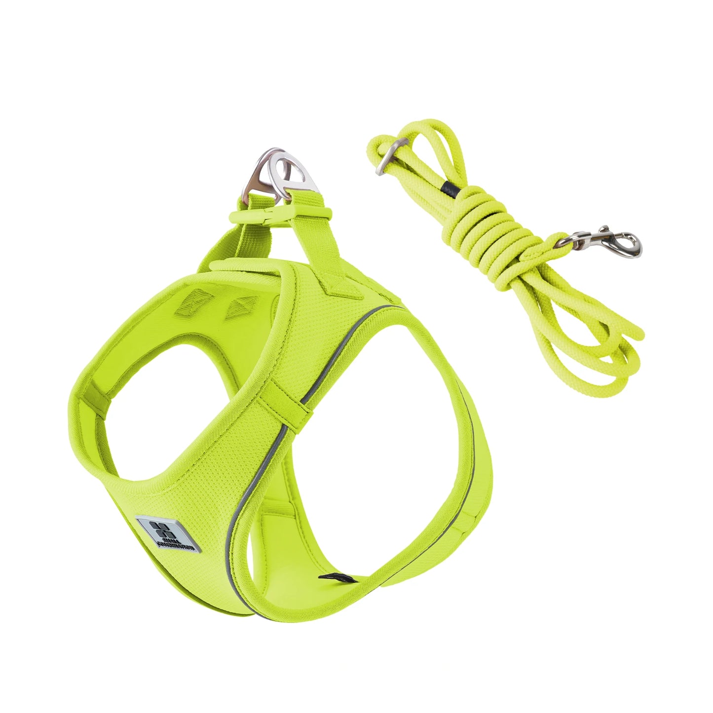 Reflective Comfort Harness & Leash Set for Small to Medium Dogs