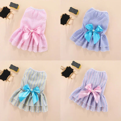 SweetPet Summer Princess Dress – Adorable Skirt for Small Dogs & Cats