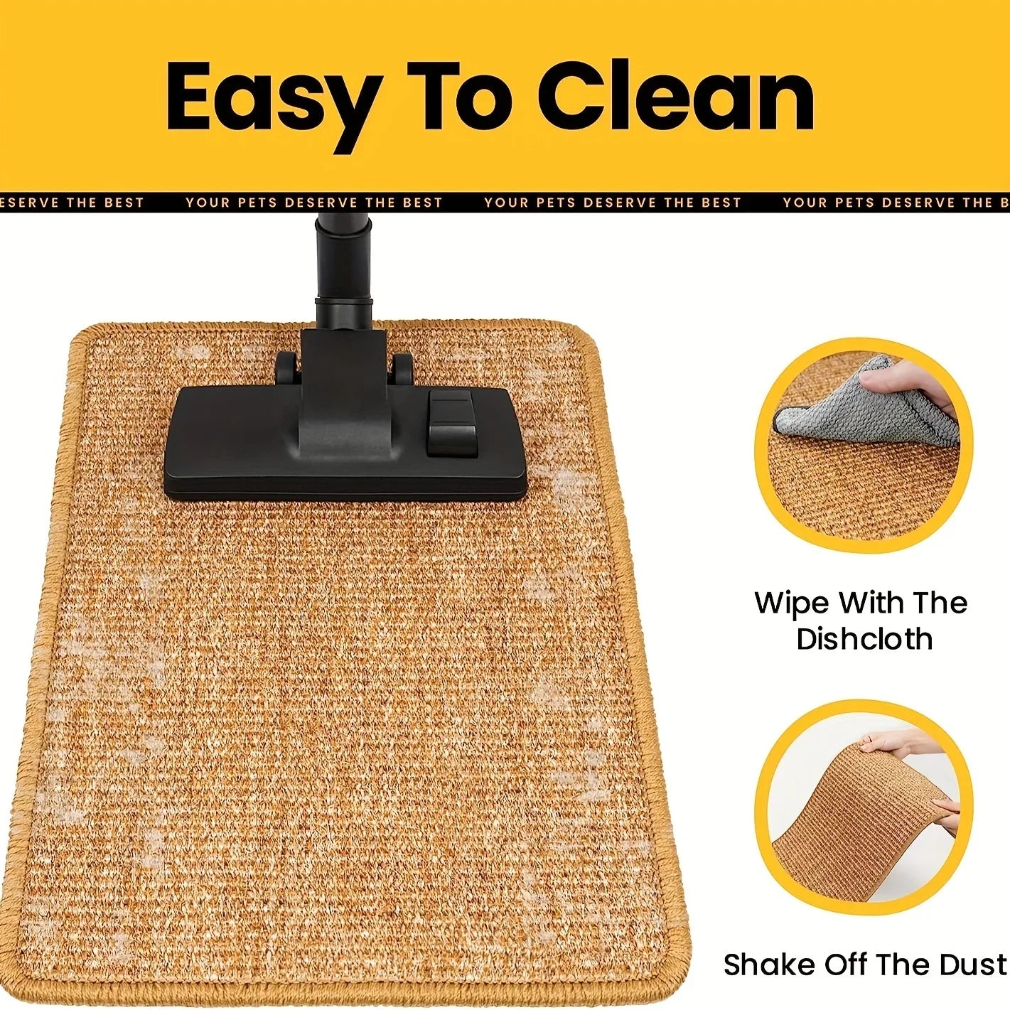 Natural Scratching Mat – Durable Eco-Friendly Claws Protection