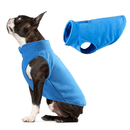 SnugglePaws Fleece Winter T-Shirt - Cozy Apparel for Small Breeds