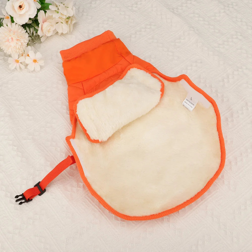 Cozy Furry Winter Vest for Small to Medium Dogs & Cats