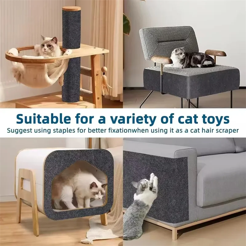 7-Color Cat Scratcher Sofa Protector – Customizable Self-Adhesive Scratch Mat