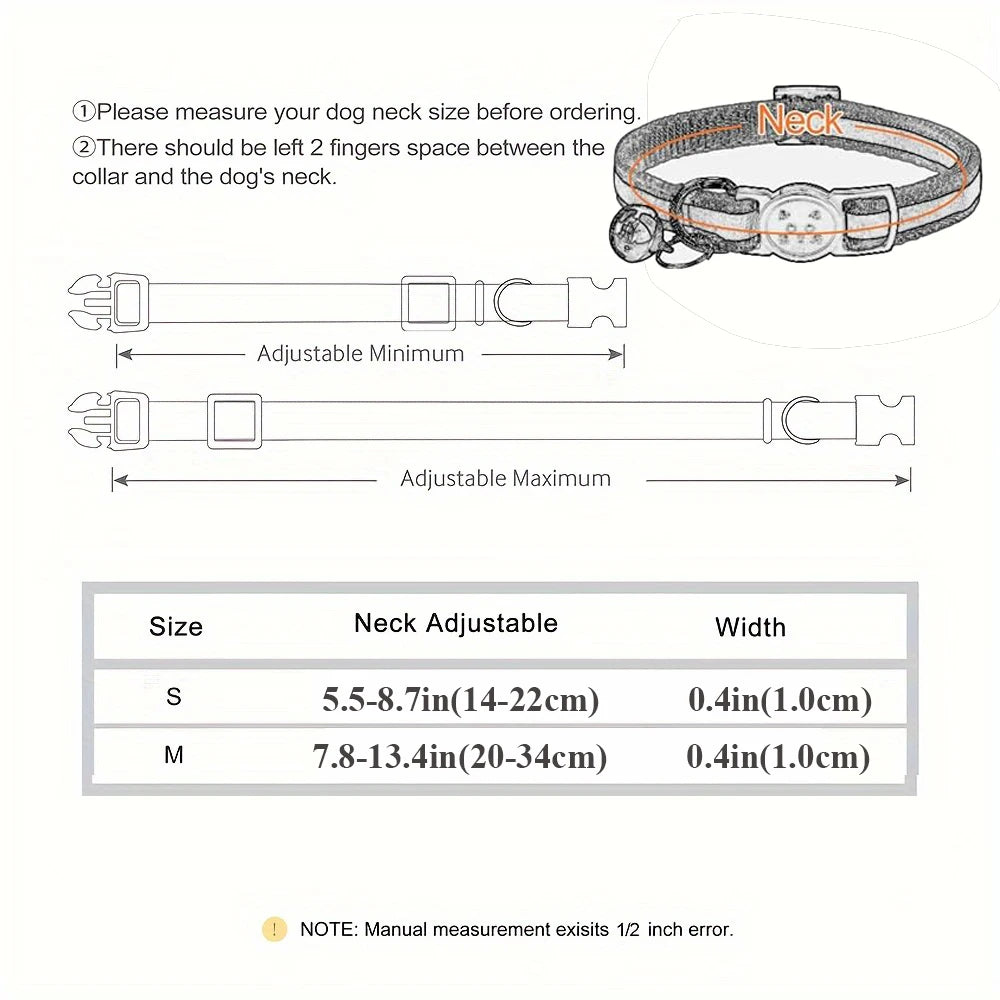 WildSide Animal Print Cat Collar – Breakaway Protection with Bow Tie & Bell