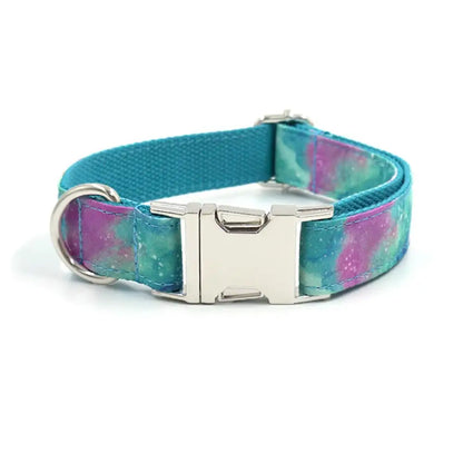 PlaidPaw Personalized Dog Collar & Leash Set – Custom Engraved ID Tag