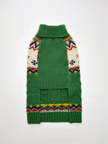 Christmas Dog Clothes Winter Pet Sweater