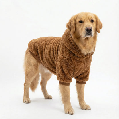 ArcticPaws Fleece Hoodie - Ultimate Warmth for Medium to Large Dogs