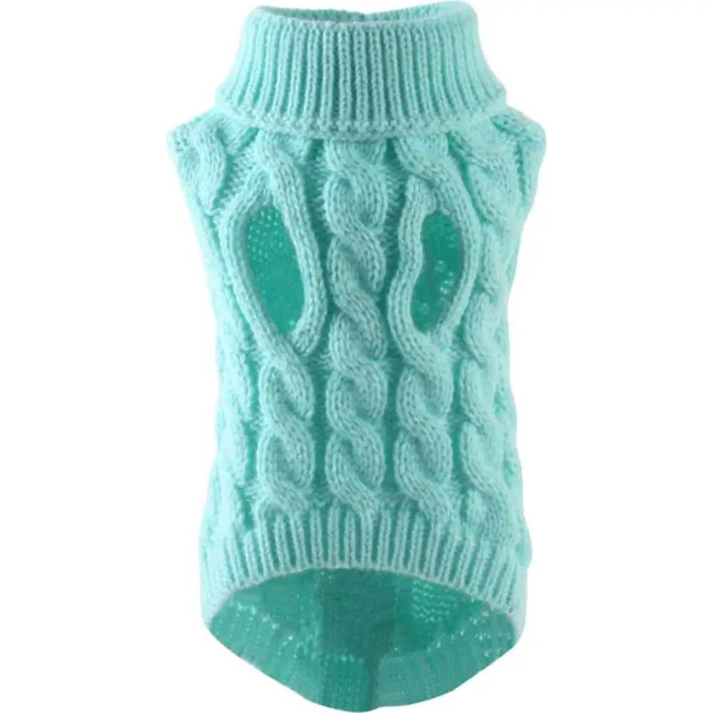 Cozy Chic Knitted Dog Sweater - Ideal for Small to Medium Breeds