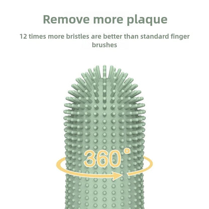 360° Cleaning Finger Toothbrush for Dogs & Cats – Ultimate Dental Care