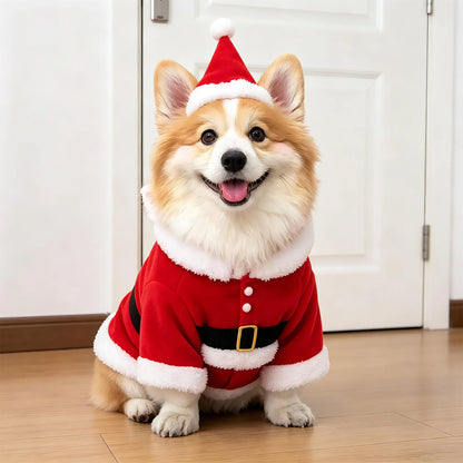 Spooktacular Pet Transformation Costume – Festive Fleece Halloween Apparel for Dogs & Cats