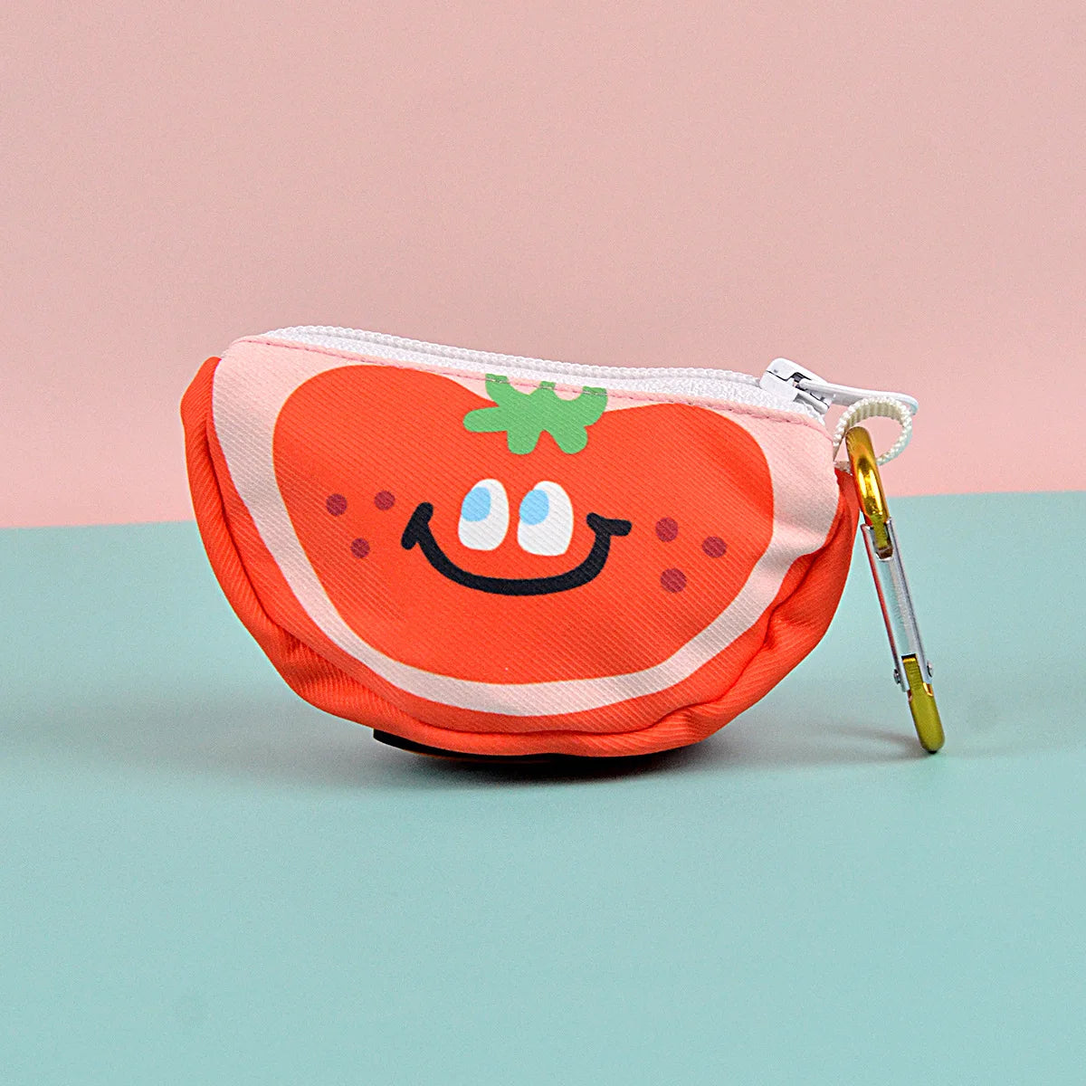FruitPrint Abstract Designer Poop Bag Holder – Stylish & Universal Waste Bag Dispenser