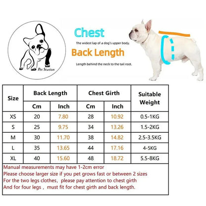 Classic Wool Dog Vest with Traction Buckle – Cozy Velvet Jacket Coat for Pets