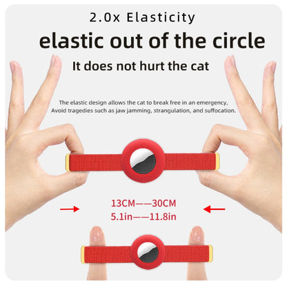 AeroTrack Elastic Personalized Cat Collar – Safe, Comfortable, and Stylish