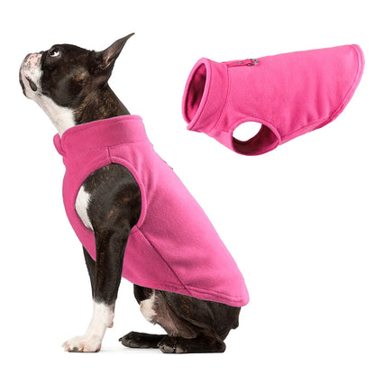 SnugglePaws Fleece Winter T-Shirt - Cozy Apparel for Small Breeds