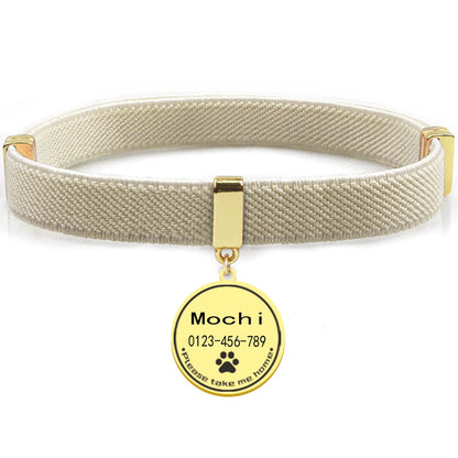 AeroTrack Elastic Personalized Cat Collar – Safe, Comfortable, and Stylish
