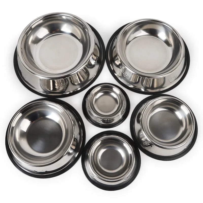 ProFeeder Stainless Steel Skidproof Pet Bowl – Anti-Ant Hygienic Dining Feeder for Dogs and Cats