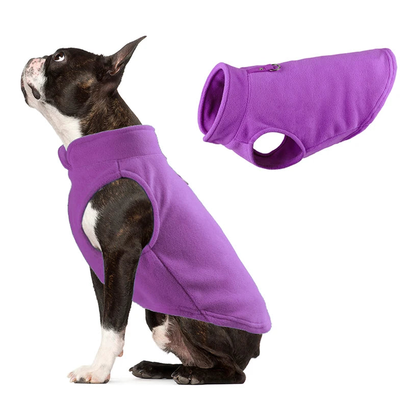 SnugglePaws Fleece Winter T-Shirt - Cozy Apparel for Small Breeds