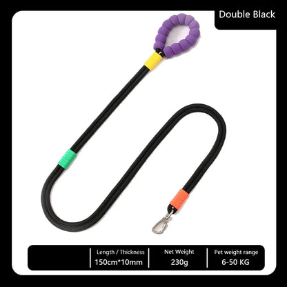 FoamComfort Versatile P-Chain Slip Lead – Lightweight Adjustable Nylon Traction Rope