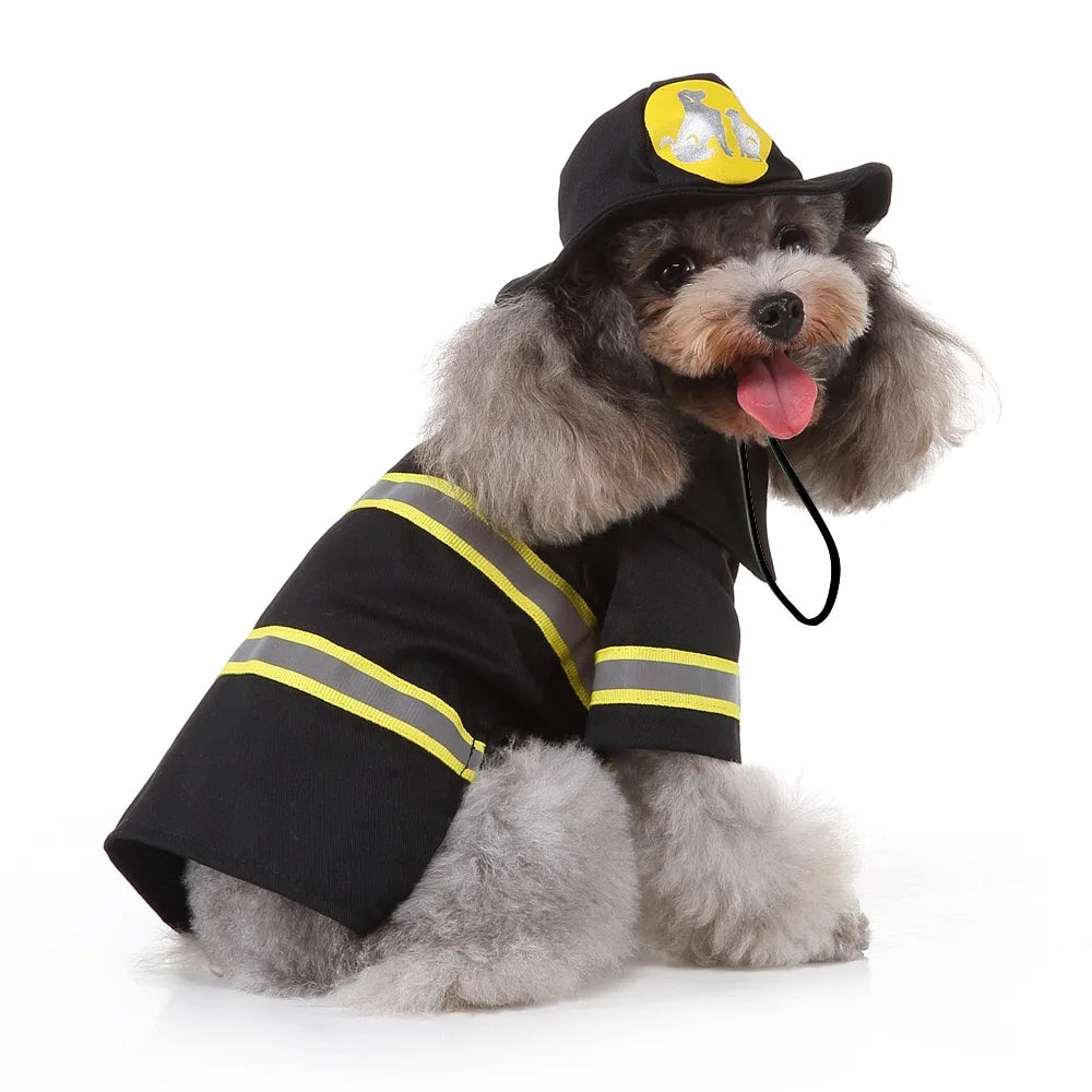 Festive Costume Set – Charming Holiday Cosplay Apparel for Dogs & Cats for Halloween, Christmas and more