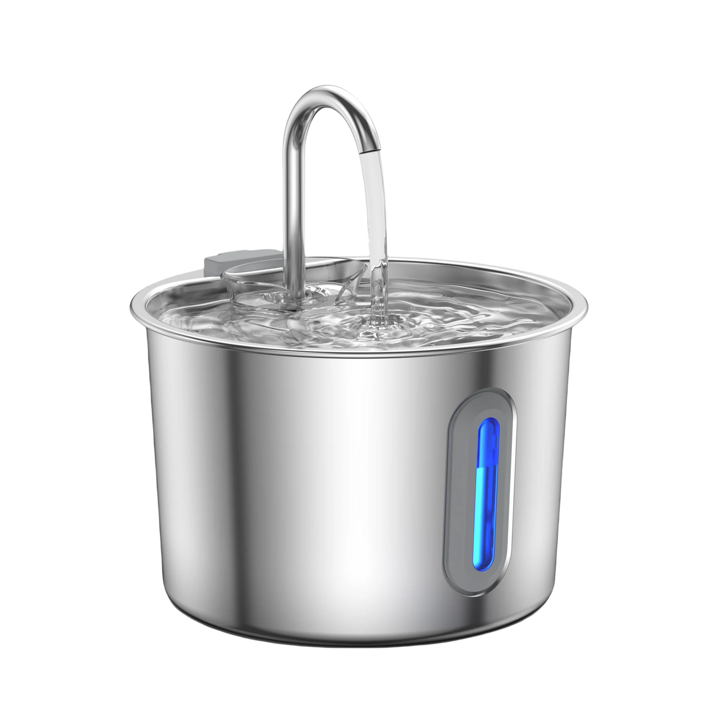 AquaPure Stainless Steel Pet Water Fountain - Ultra Quiet Hydration Station