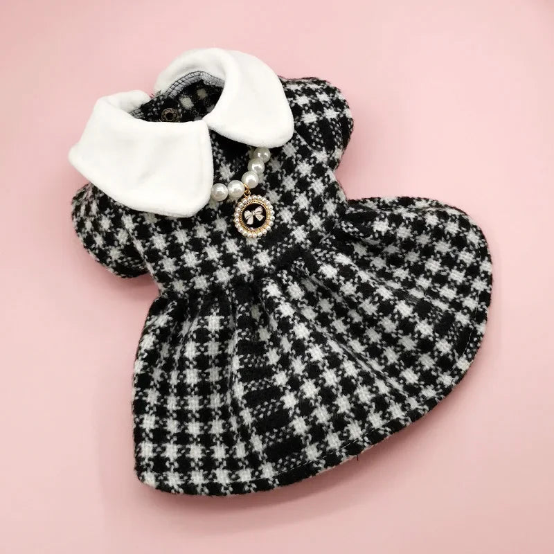 VelvetPaws Classic Tweed Dress Jacket – Timeless Warmth for Small Pets
