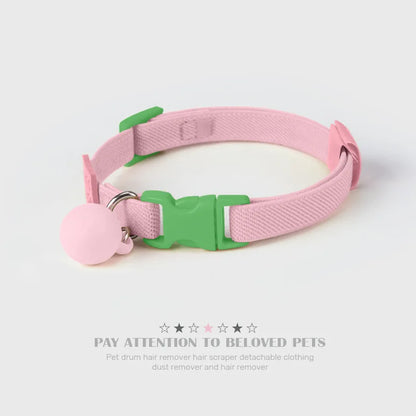 Adjustable Reflective Cat Collar with Safety Buckle