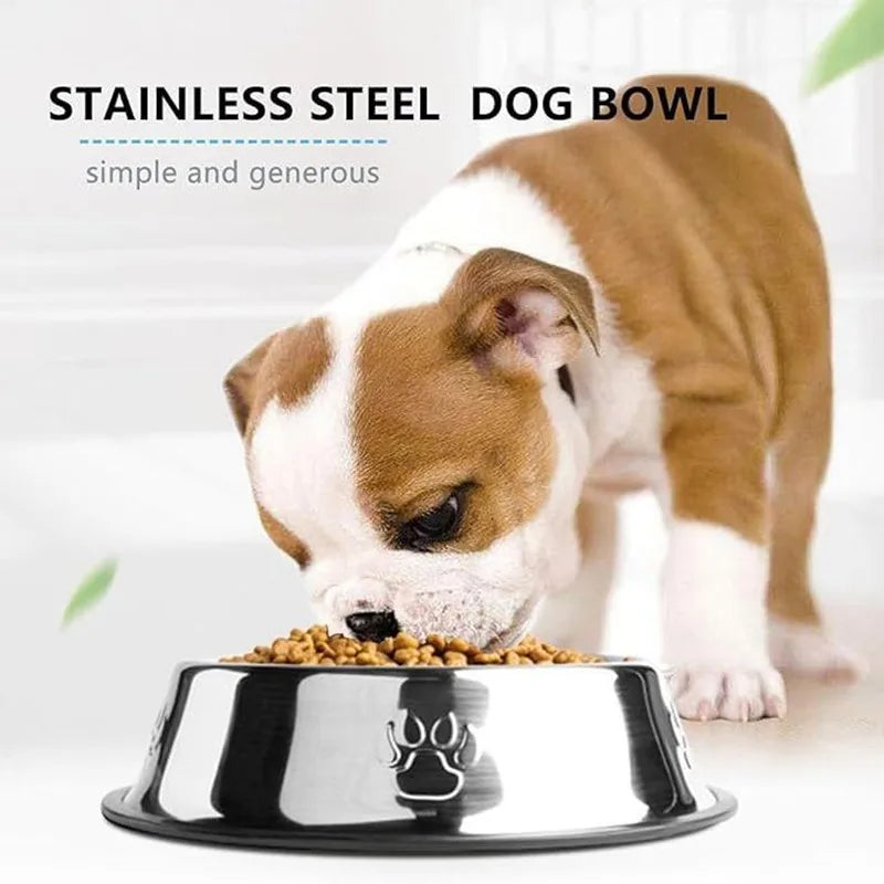 ProFeeder Stainless Steel Skidproof Pet Bowl – Anti-Ant Hygienic Dining Feeder for Dogs and Cats
