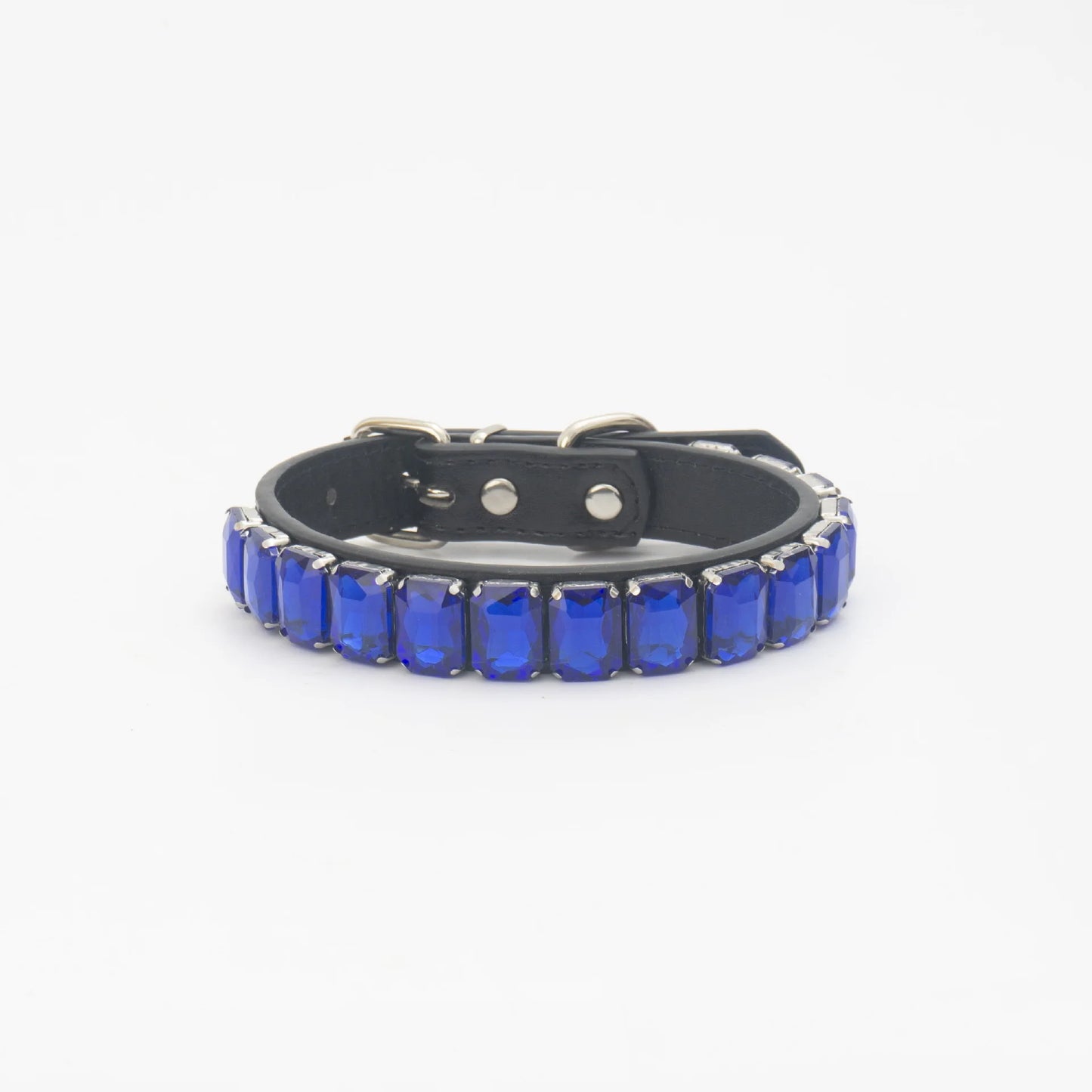 PawSparkle Rhinestone Dog Collar – Premium Crystal Gemstone Necklace for Dogs and Cats