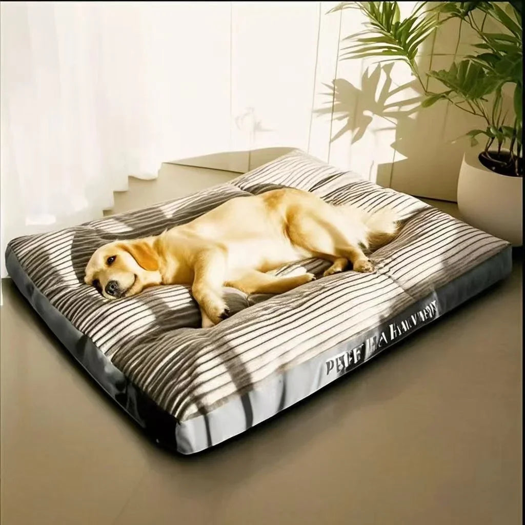 CozyCord Corduroy Dog Sofa – Plush, Detachable, and Easy-to-Clean Pet Bed