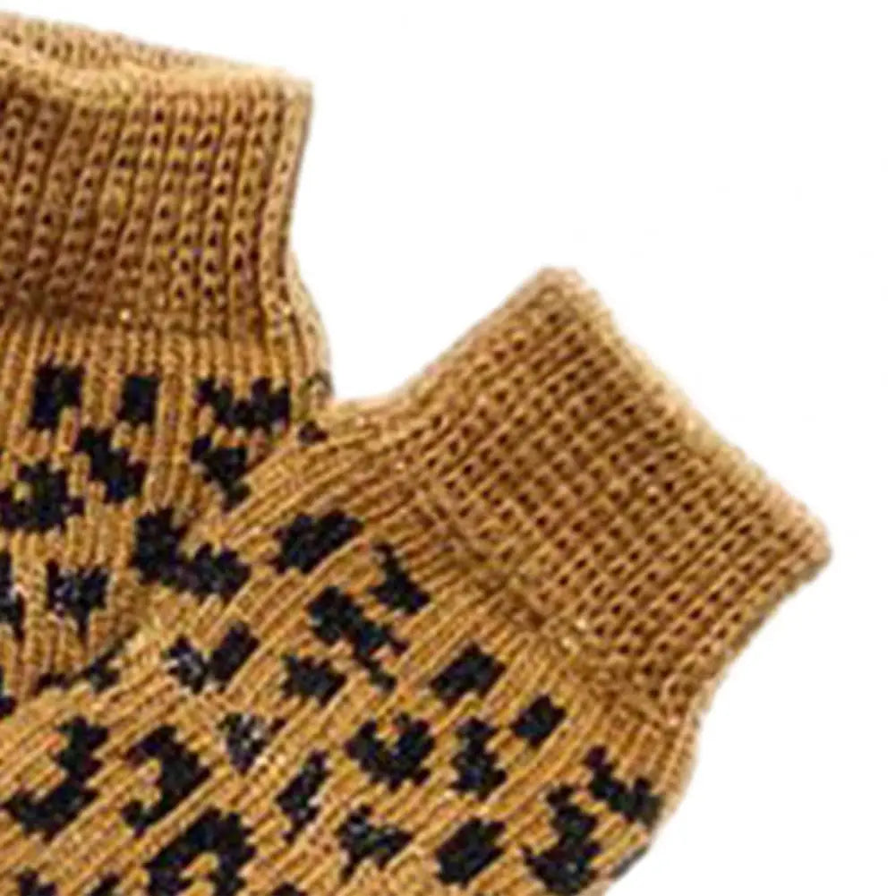 PawGuard Knitted Pet Socks - Cozy Anti-Slip Protection for Winter