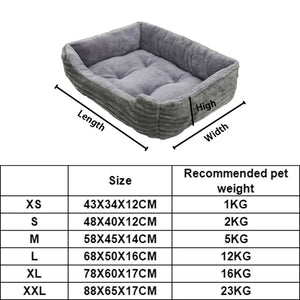 Pet Bed for Dog Cat Pet Kennel Medium Small